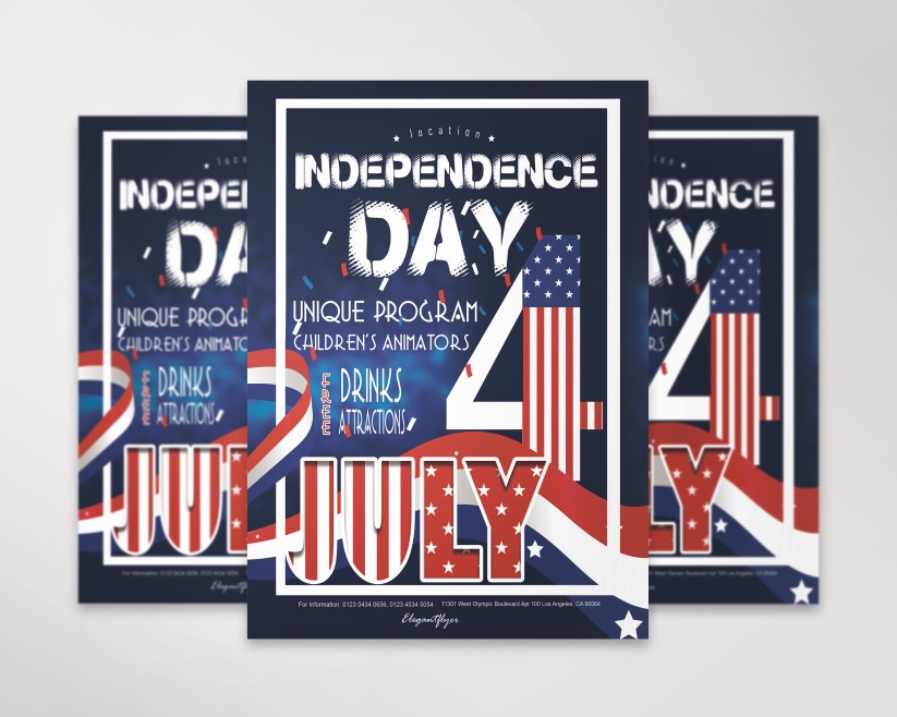 Independence Day – Flyer PSD Template Independence Day – Flyer PSD Template