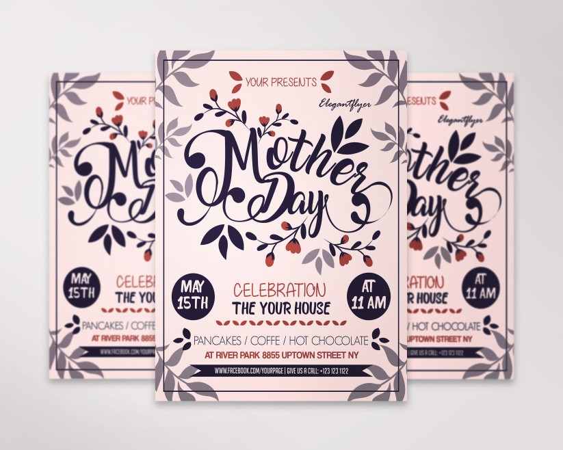 8 Mother Day – Free Flyer PSD Template 8 Mother Day – Free Flyer PSD Template