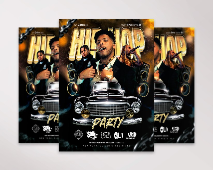 20+ Free Hip Hop Flyers PSD Templates (+Premium)