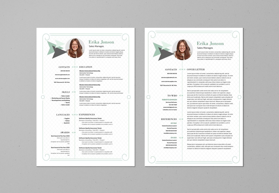 simple resume and cover letter design simple resume and cover letter design