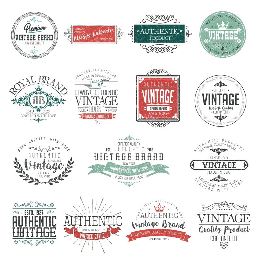 15 Vintage Logotypes Premium Logo 15 Vintage Logotypes Premium Logo