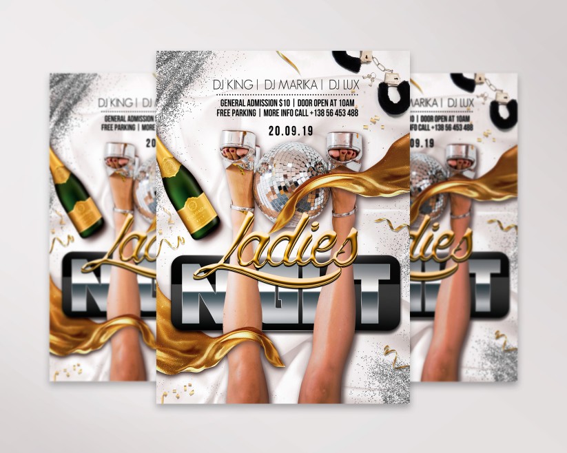 Ladies Night – Premium PSD Flyer Template 15 Ladies Night – Premium PSD Flyer Template 15