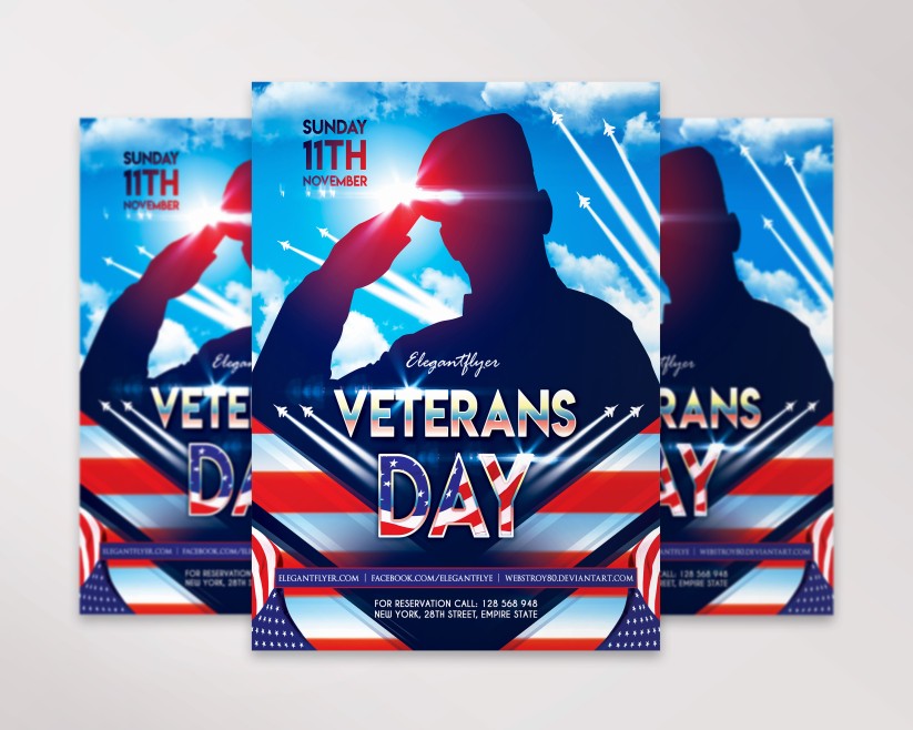 Veterans day – Flyer PSD Template Veterans day – Flyer PSD Template