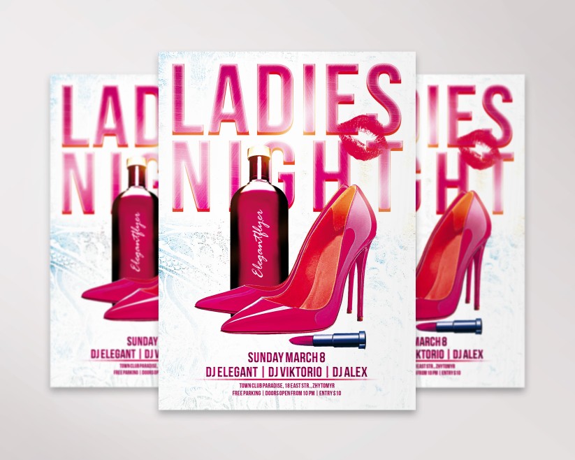 Ladies Night Flyer Template Free 9 Ladies Night Flyer Template Free 9