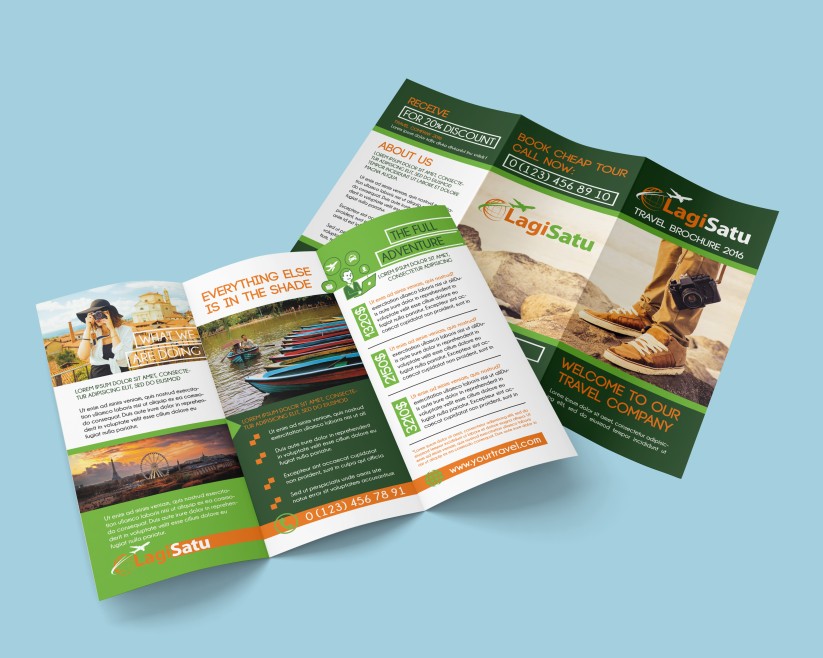Travel Company Tri-Fold Brochure Travel Company Tri-Fold Brochure