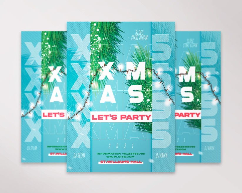 8 Xmas Party – Premium PSD Flyer Template 8 Xmas Party – Premium PSD Flyer Template