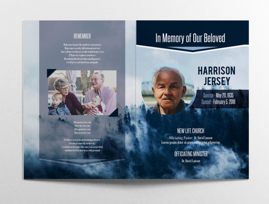 TEMPLATE FOR FUNERAL PROGRAM 029 TEMPLATE FOR FUNERAL PROGRAM 029