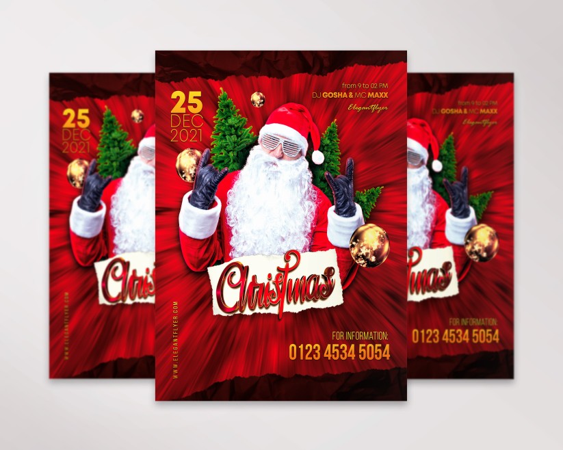 30 Christmas – Premium PSD Flyer Template 30 Christmas – Premium PSD Flyer Template