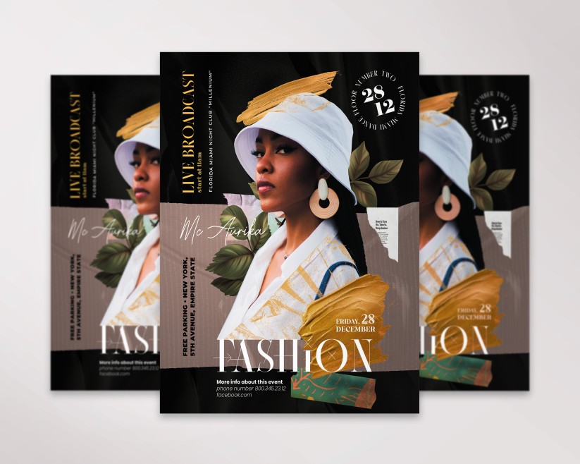 12+ Best Free Flyer Templates for Fashion