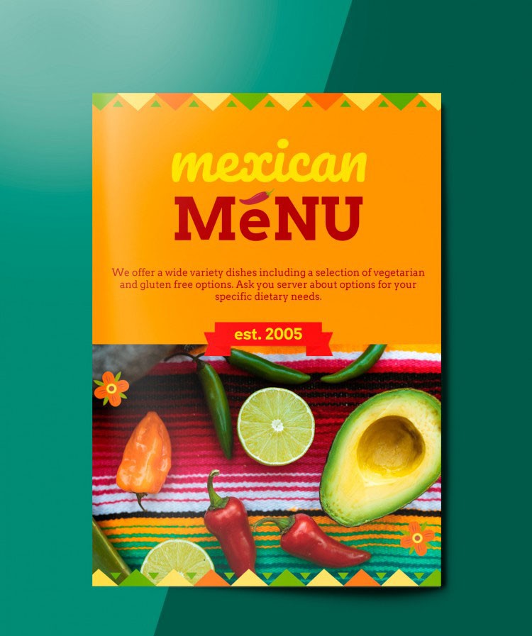 Mexican Restaurant Menu – free Google Docs template Mexican Restaurant Menu – free Google Docs template