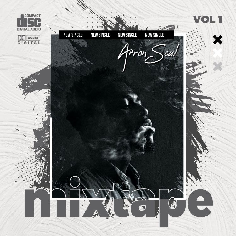 Mixtape Release – Free CD Cover PSD Template Mixtape Release – Free CD Cover PSD Template