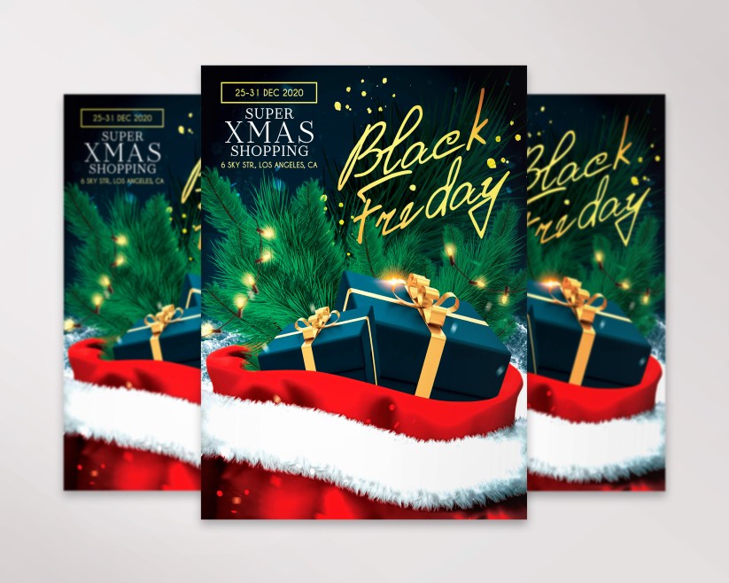 6 Black Friday – Premium PSD Flyer Template 6 Black Friday – Premium PSD Flyer Template