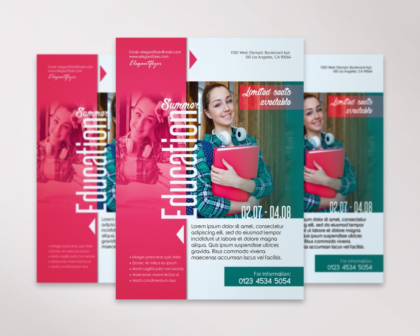 Summer Education – PSD Flyer Template Summer Education – PSD Flyer Template