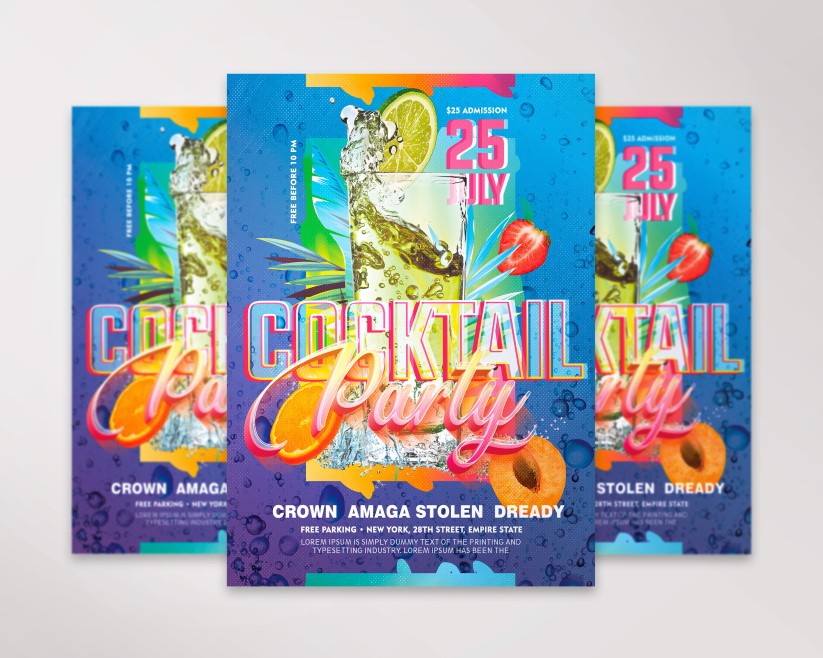 Cocktail Party free flyer Cocktail Party free flyer