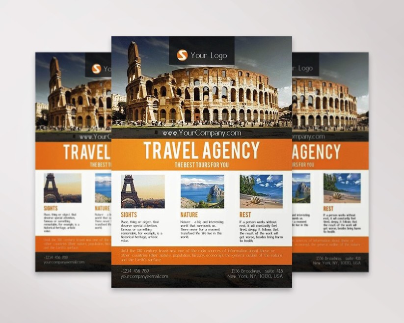 Travel Design V02 – Free Flyer PSD Template Travel Design V02 – Free Flyer PSD Template