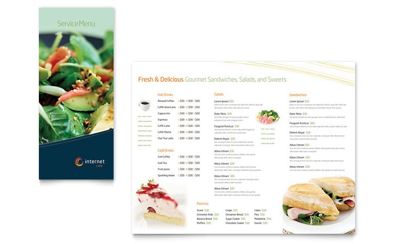 Free Menu Template Free Menu Template