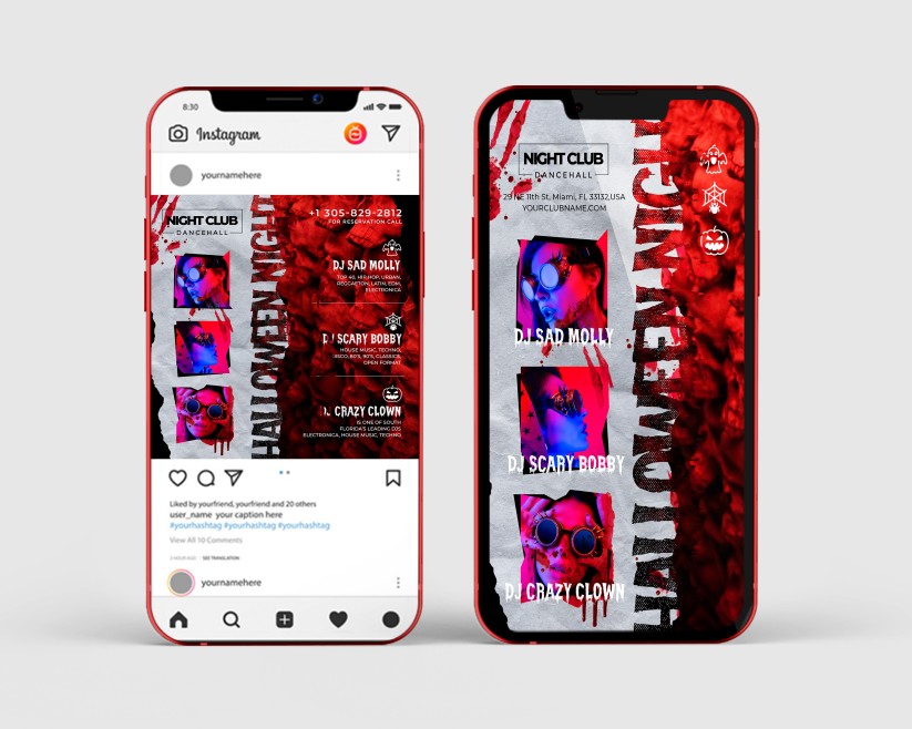 Halloween – Instagram Stories Template in PSD + Post Templates 13 Halloween – Instagram Stories Template in PSD + Post Templates 13