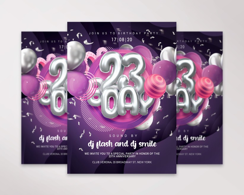 8 FREE BIRTHDAY INVITATION PSD TEMPLATE 8 FREE BIRTHDAY INVITATION PSD TEMPLATE