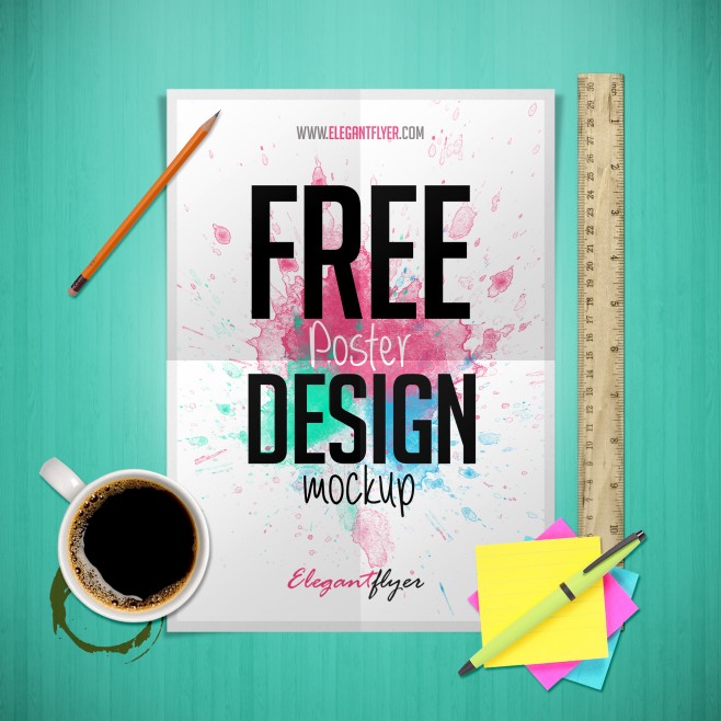 10 Free Poster Design Mockup 10 Free Poster Design Mockup