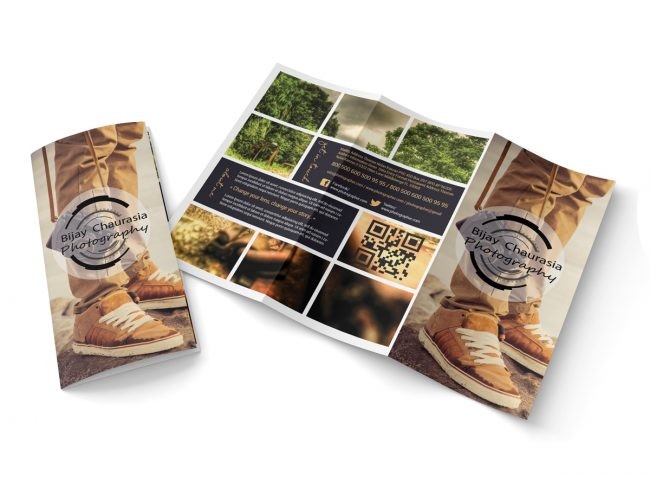Photography Premium Tri-Fold PSD Brochure Template 15 Photography Premium Tri-Fold PSD Brochure Template 15