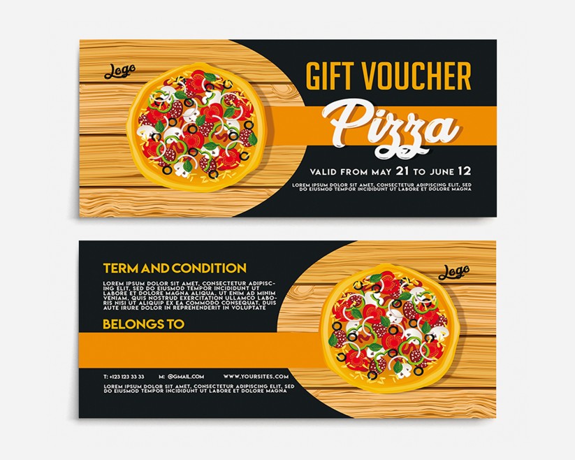 PIZZA FREE GIFT VOUCHER PIZZA FREE GIFT VOUCHER