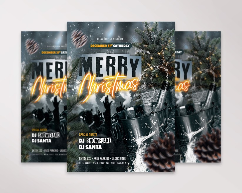 21 Christmas Party - Premium PSD Flyer Template 21 Christmas Party - Premium PSD Flyer Template