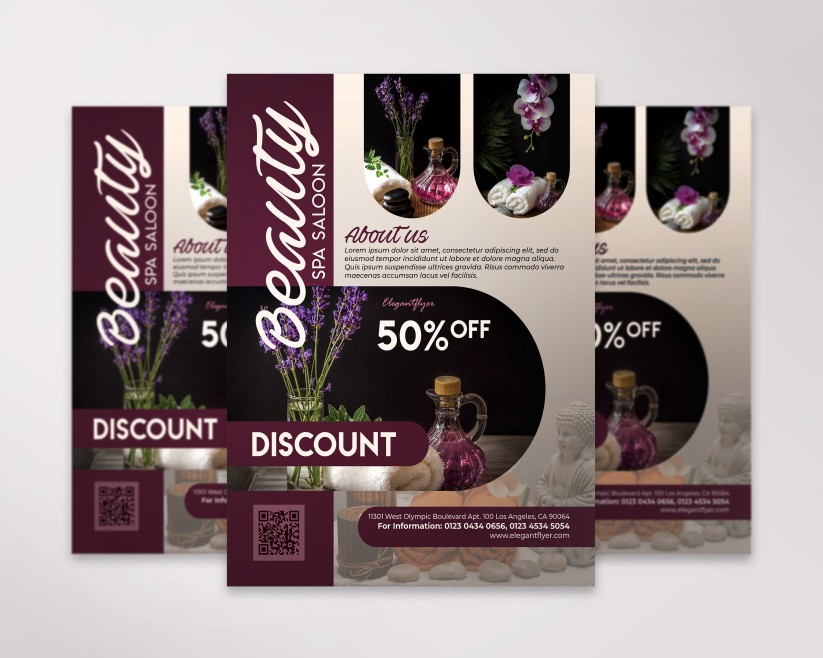 Beauty SPA Saloon – Free Flyer PSD Template 13 Beauty SPA Saloon – Free Flyer PSD Template 13