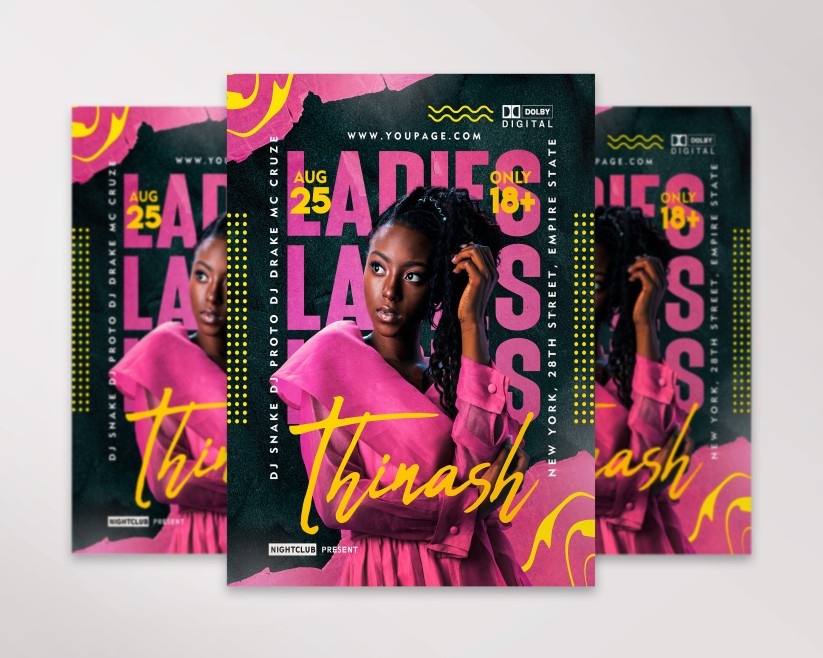 Ladies Night free flyer Ladies Night free flyer