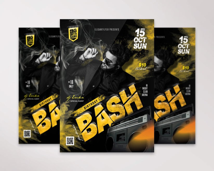 black-birthday-bash-flyer-psd-template black-birthday-bash-flyer-psd-template