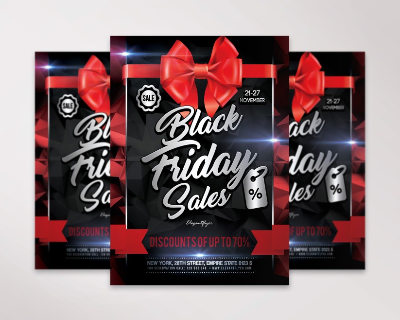 17 Black Friday – Premium PSD Flyer Template 17 Black Friday – Premium PSD Flyer Template