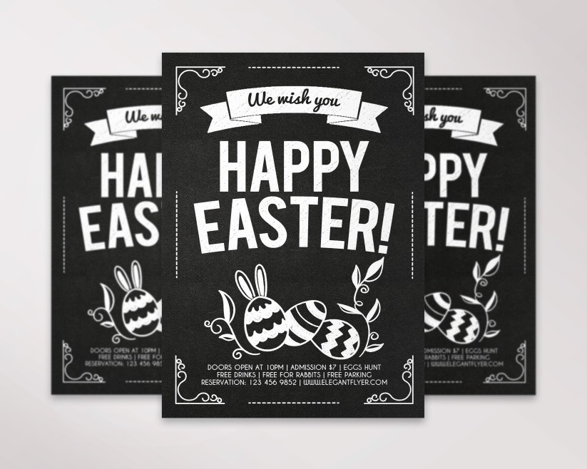 free-happy-easter-flyer-psd-template-bw free-happy-easter-flyer-psd-template-bw