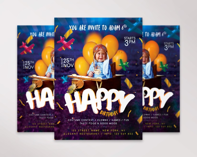 FREE BIRTHDAY INVITATION PSD TEMPLATE 15 FREE BIRTHDAY INVITATION PSD TEMPLATE 15