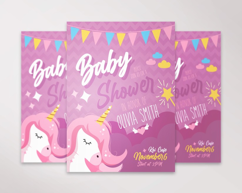 20+ Free Baby Shower Invitation Templates in PSD for Girls and