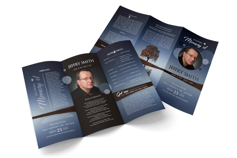 FREE TRI-FOLD FUNERAL BROCHURE 011 FREE TRI-FOLD FUNERAL BROCHURE 011