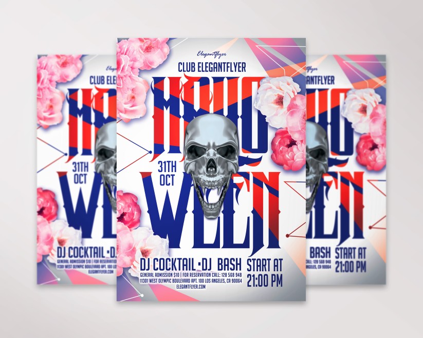 Halloween Party – Premium PSD Flyer Template 025 Halloween Party – Premium PSD Flyer Template 025