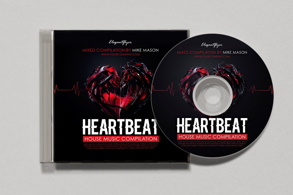 30+ Free CD lable templates for DJs and Musicians! | by ElegantFlyer