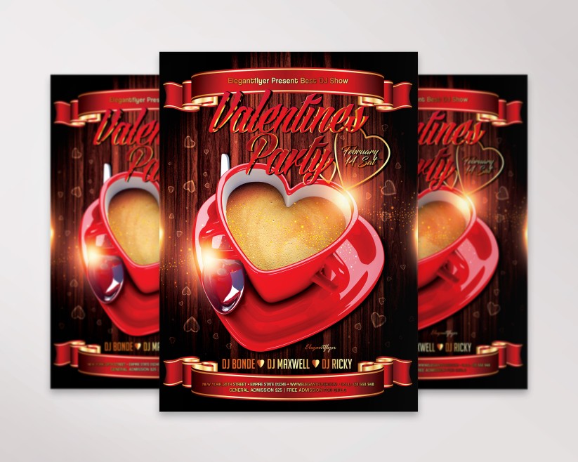 Free Flyer Party for Valentine's Day 015 Free Flyer Party for Valentine's Day 015