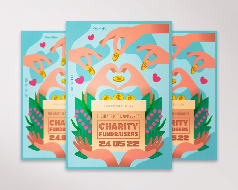 20+ Best Free Non Profit Flyer & Brochure PSD Templates + Premium | by ...