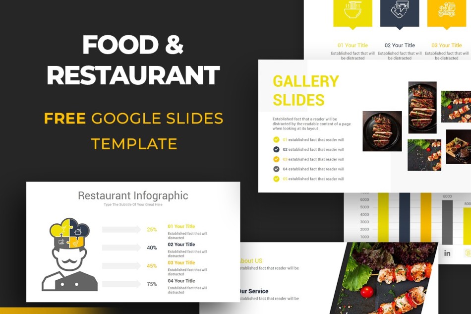 Food & Restaurant Free Google Slides Template Food & Restaurant Free Google Slides Template