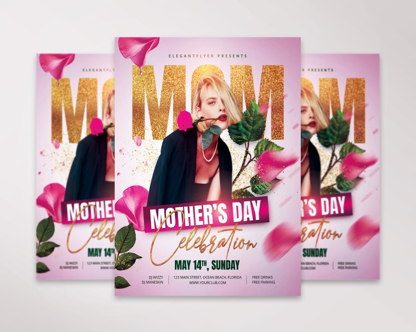 4 MOTHER'S DAY - FREE FLYER PSD TEMPLATE 4 MOTHER'S DAY - FREE FLYER PSD TEMPLATE