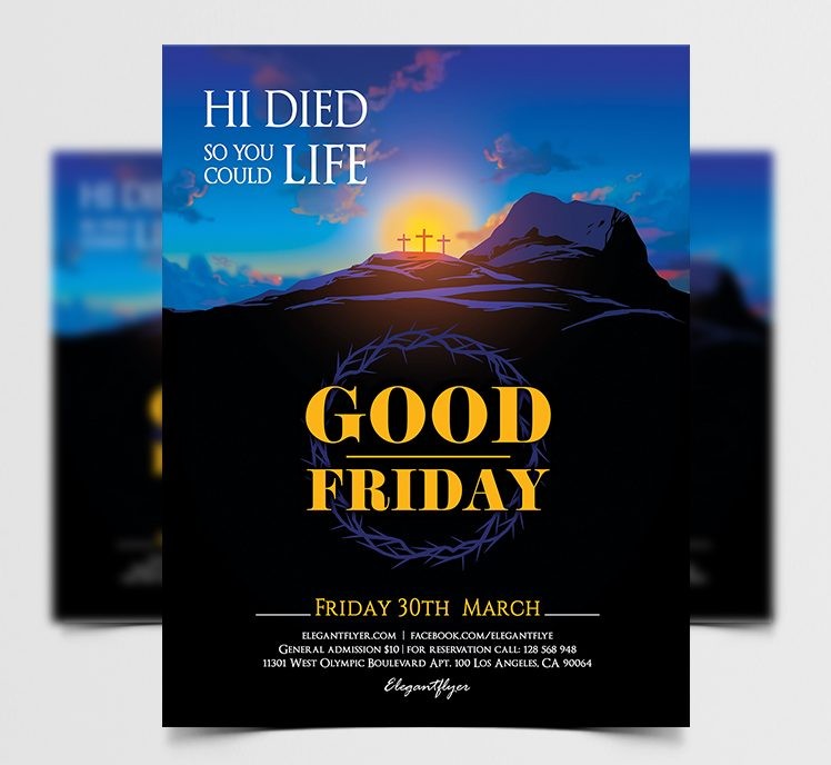 Good Friday Template Good Friday Template
