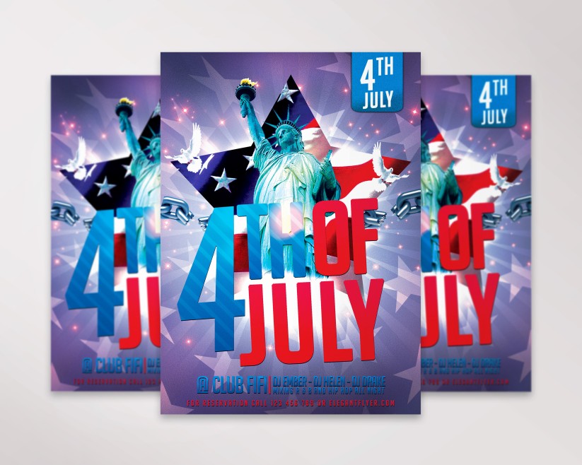 Premium Independence Day Flyer Premium Independence Day Flyer