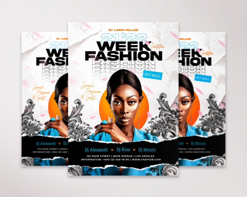 20+ Free Fashion Flyer Templates in PSD for Business Promotion