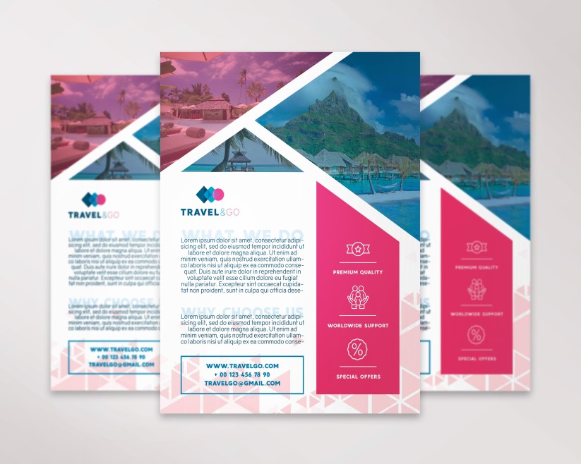 Travel Agency – Free Flyer PSD Template Travel Agency – Free Flyer PSD Template