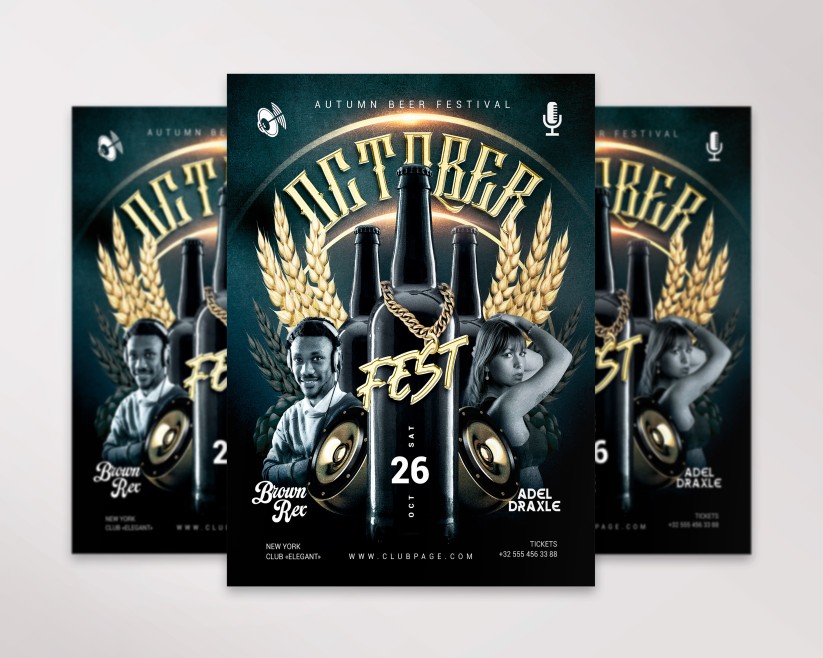 13 Oktoberfest – Premium PSD Flyer Template 13 Oktoberfest – Premium PSD Flyer Template