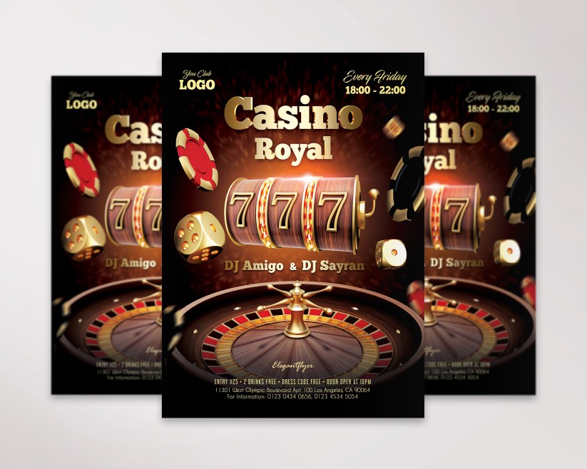 Casino Royal – Flyer PSD Template Casino Royal – Flyer PSD Template