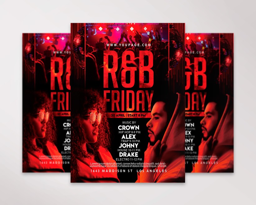 R&B Party free flyer R&B Party free flyer