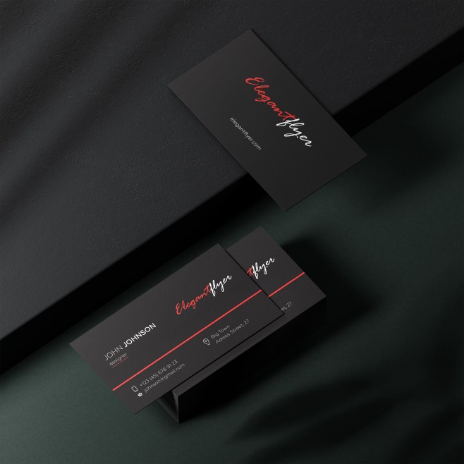 6 Free Business Card Mockup in PSD 6 Free Business Card Mockup in PSD