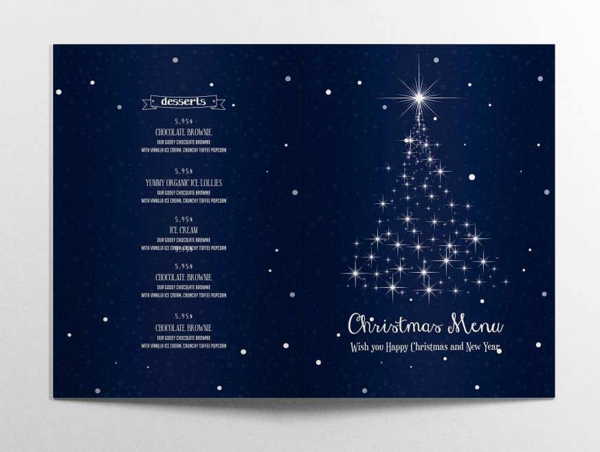 FREE CHRISTMAS MENU - BI-FOLD PSD BROCHURE TEMPLATE FREE CHRISTMAS MENU - BI-FOLD PSD BROCHURE TEMPLATE