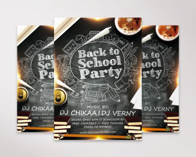 Back to School Poster Template 24 Back to School Poster Template 24